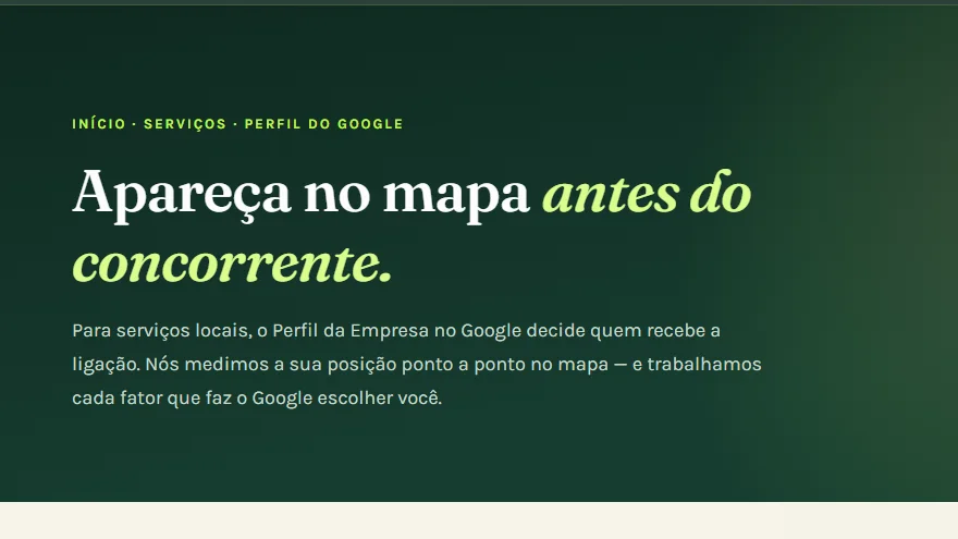 Perfil no Google: apareça no mapa antes do concorrente